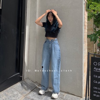 ÁO CROPTOP CỔ ĐỨC (ảnh thật/sẵn)
