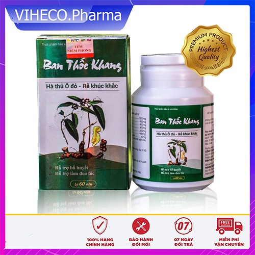 ☑️ Tóc Haco Viên Uống 60 viên