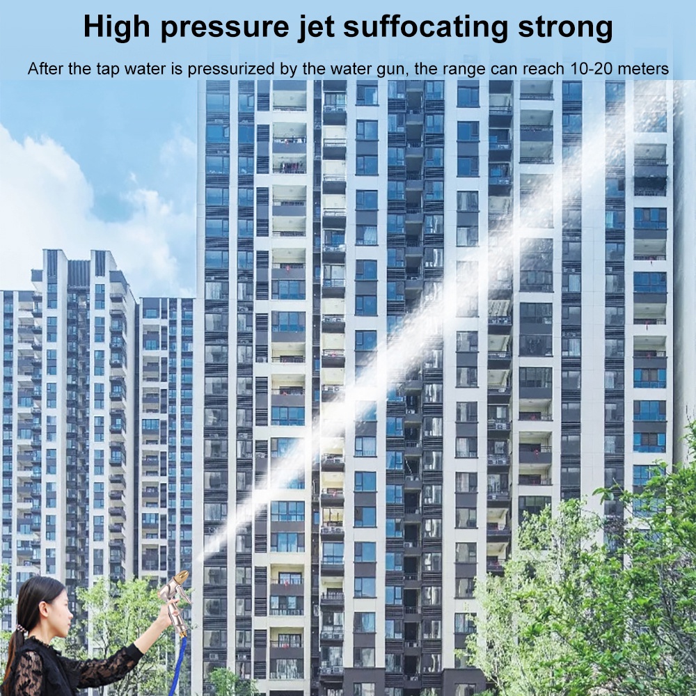 Súng Phun Nước Áp Suất Cao Rửa Xe Hơi / Tưới Cây Tiện Dụng