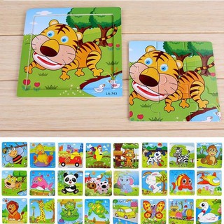 Combo 15 Tranh Ghép Tổng Hợp Động Vật Phương Tiện Giao Thông ( Gía tốt )