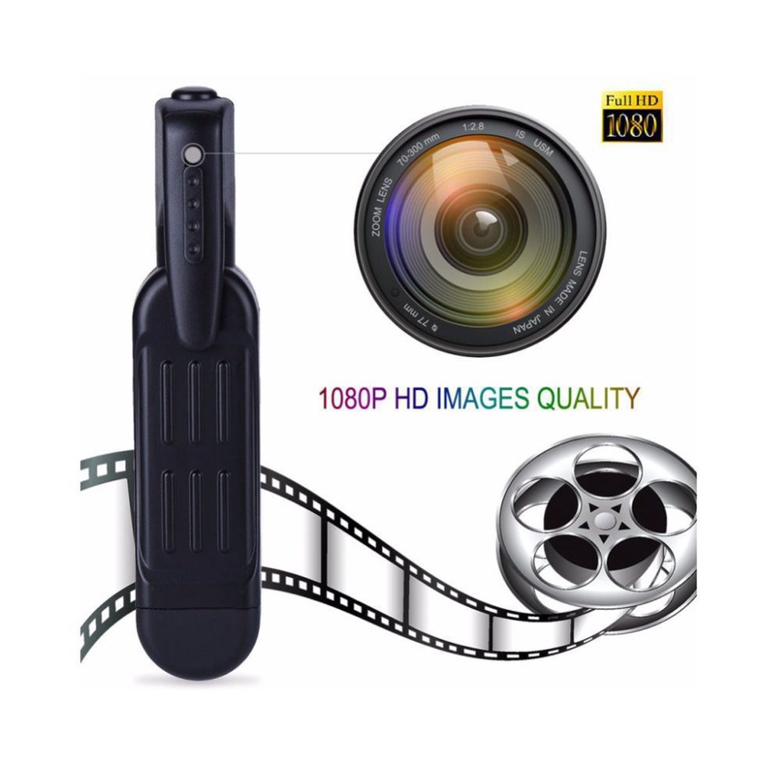 Camera hành trình mini T189 FULLHD 1080 cao cấp Pin 5 giờ - Bảo hành 6 tháng