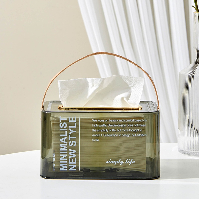 Hộp Đựng Khăn Giấy Hình Vuông Cỡ Lớn Phong Cách Bắc Âu Sáng Tạo