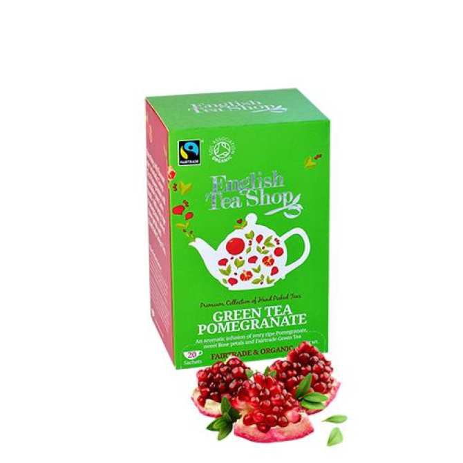 Trà Organic Hữu Cơ, Thảo Mộc Tự Nhiên Hiệu English Tea Shop 40g(100% UK)