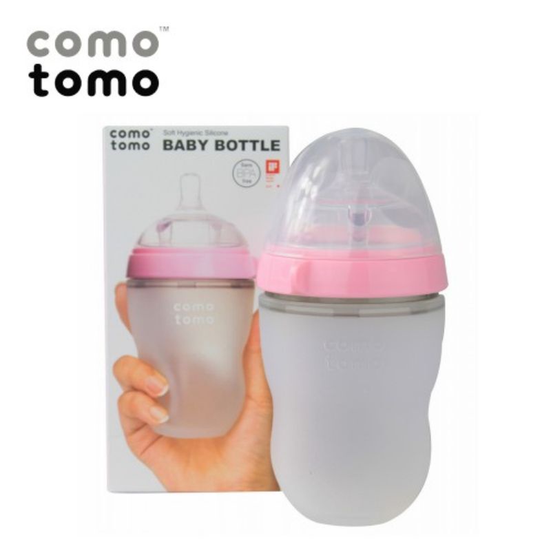 Bình sữa como silicon siêu mềm cho bé150/250ml