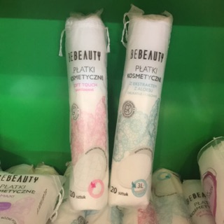 Bông tẩy trang 120 miếng bebeauty hàng nhập balan