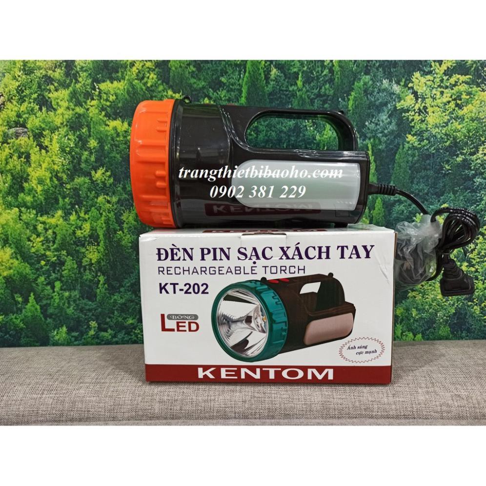 Đèn pin sạc xách tay Kentom KT 202