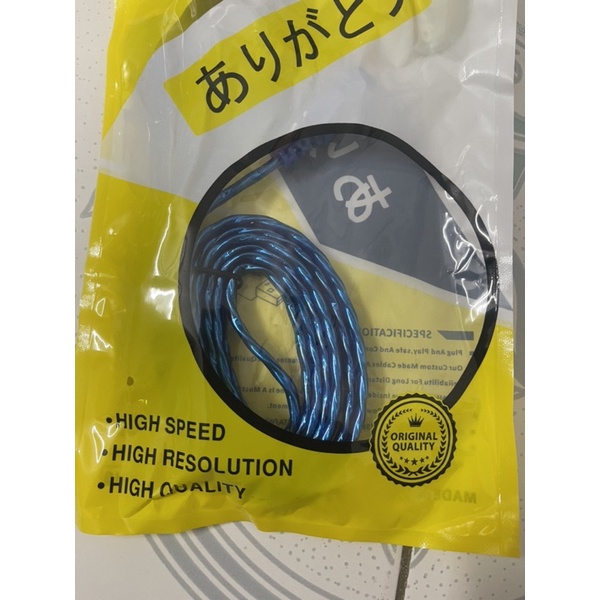 Dây cáp AV bông sen Video/Audio 2 đầu RCA dài 1.5m, 1.8m, 3m, 5m, 10m, kết nối ổn định, tín hiệu âm thanh, hình ảnh sắc