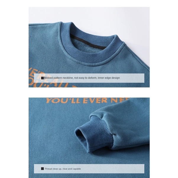 Áo sweater tay dài thời trang mùa thu cho bé trai