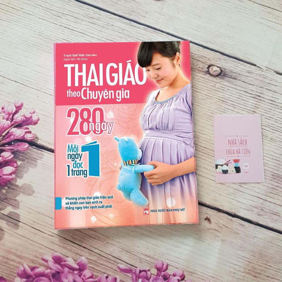 Sách Minh Long - Thai Giáo Theo Chuyên Gia, 280 Ngày, Mỗi Ngày Đọc Một Trang