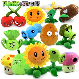 Đồ chơi nhồi bông mềm hình các nhân vật trong game Plants Vs Zombies 13-20cm
