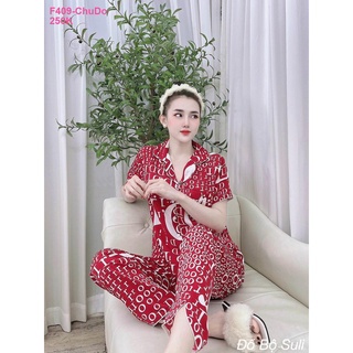 Pijama Lụa Mango Dài Hàng Cao Cấp F409 - Đồ Bộ Suli
