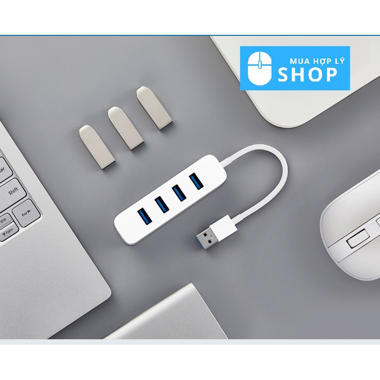 [CHÍNH HÃNG XIAOMI] Bộ Chuyển Đổi USB HUB Xiaomi 4 Cổng USB 3.0 và 1 Cổng USB TYPE C - Hàng Nhập Khẩu