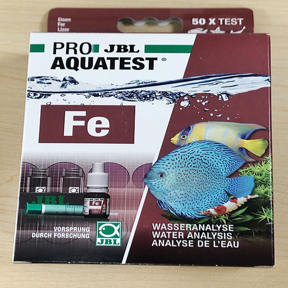 Test nhiều chỉ tiêu nồng độ trong nước gồm Oxy,Mg&Ca,Phèn Fe,Kali Dùng trong thủy sinh, thủy sản, ao nuôi Của Đức