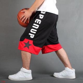 Quần Short Bóng Rổ Dáng Rộng Thoáng Khí Thời Trang Mùa Hè Plus Size Cho Nam