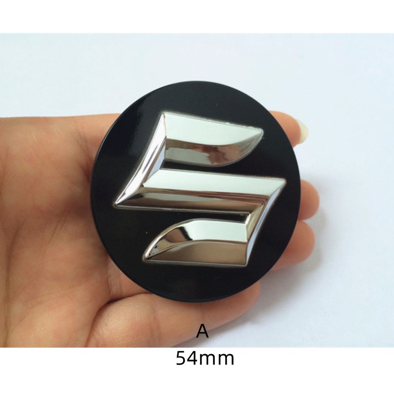 Set 4 Nắp Đậy Trục Bánh Xe Hơi Suzuki 54mm 58mm 60mm Bằng Hợp Kim