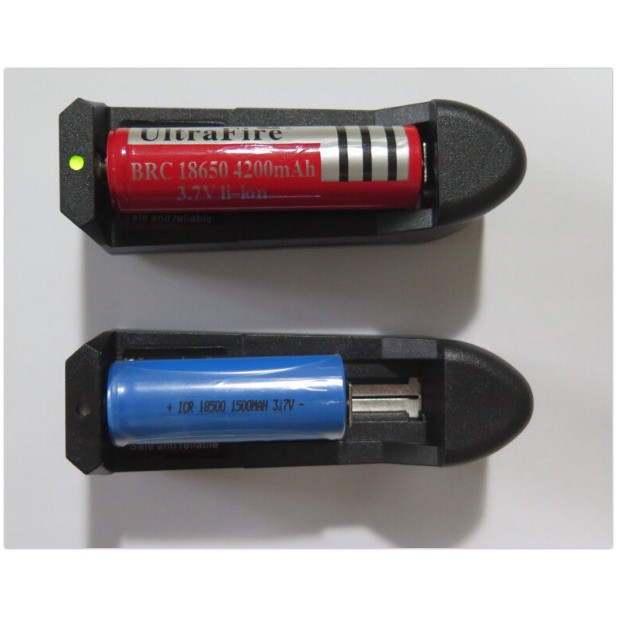 Sạc Pin li-ion 3.7V 18650, 16340, 26650 ... Loại 1 Viên  - SPCD1