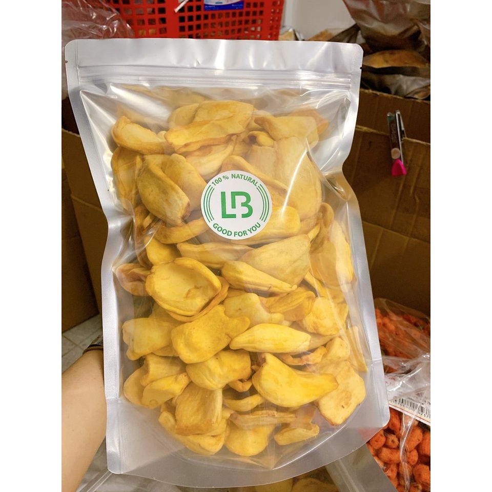 Mít Sấy Giòn Nguyên Miếng Không Vỡ Vụn 1 Túi To Đùng Như Hình