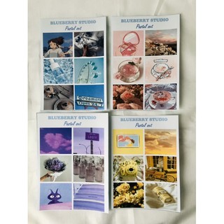 Miếng dán sticker trang trí pastel set