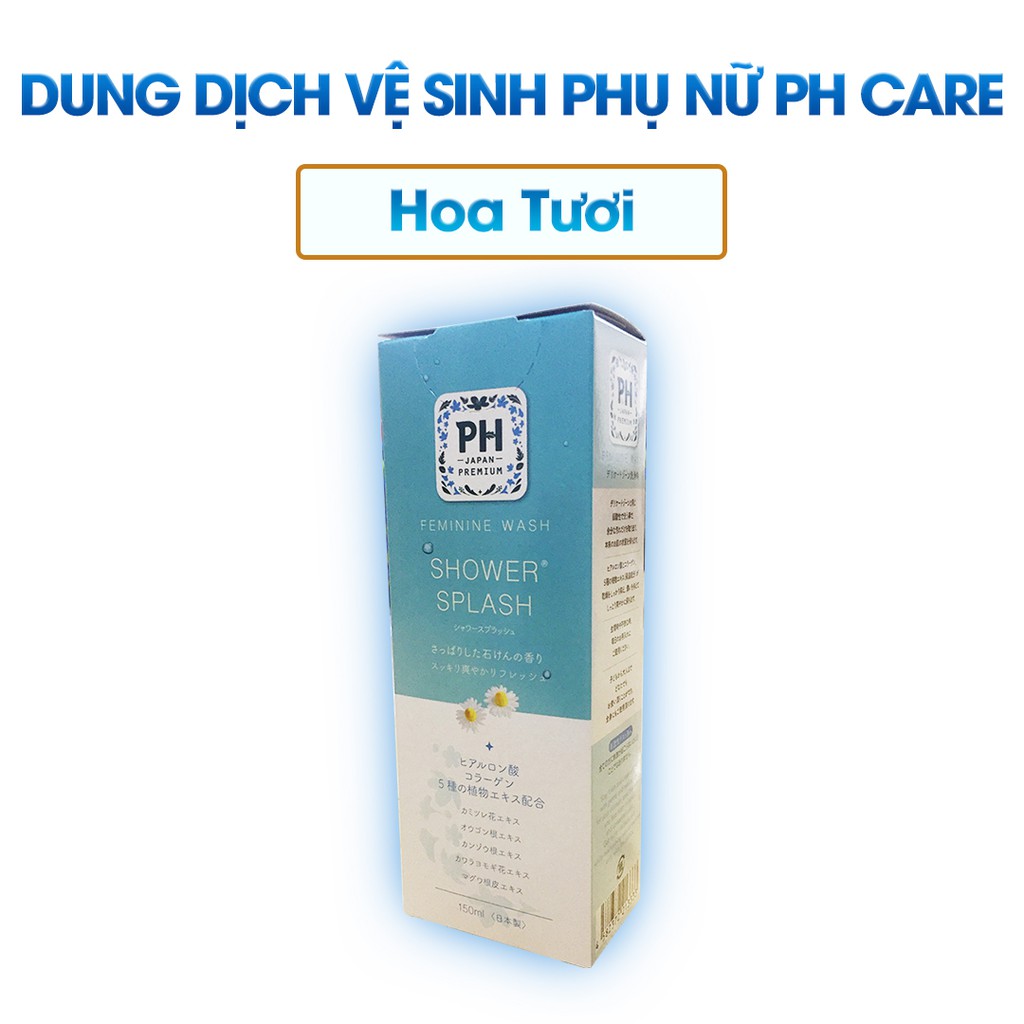 Dung dịch vệ sinh phụ nữ PH Care Nhật Bản đủ hương 150ml