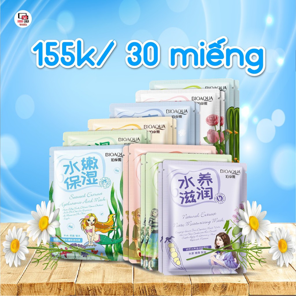 [SẴN] Mặt nạ dưỡng trắng cấp ẩm Bioaqua | BigBuy360 - bigbuy360.vn