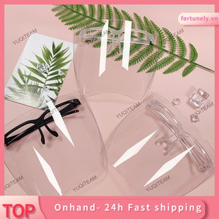 Mặt nạ kiểu kính bảo hộ y tế không bám hơi nước chống giọt bắn trong suốt bảo vệ mặt fortunely.vn