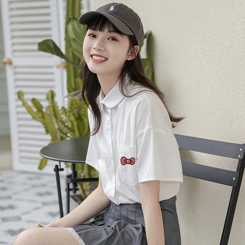 NRVP Áo Sơ Mi Dáng Rộng Thời Trang Hàn Quốc 2022 Dành Cho Nữ