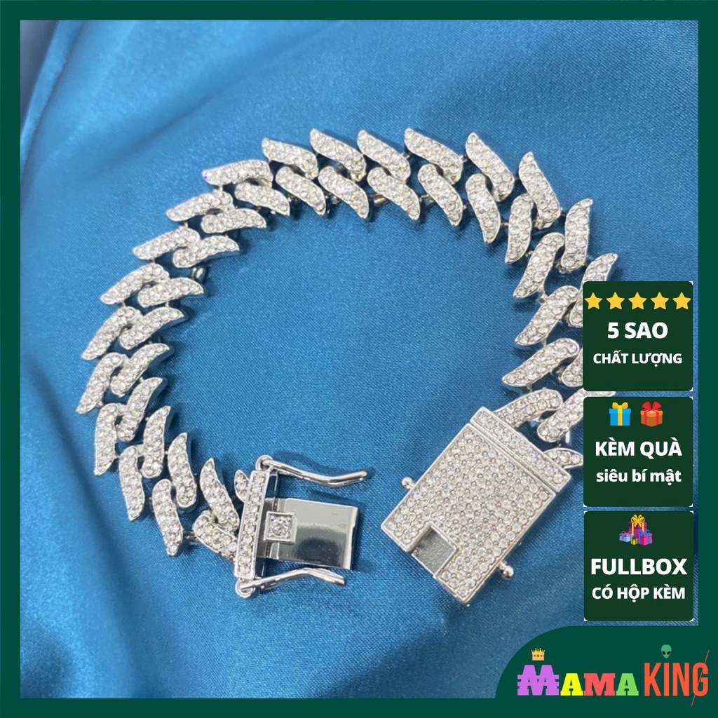 VÒNG TAY LẮC TAY NAM HIPHOP CUBAN THORN by MAMA KING