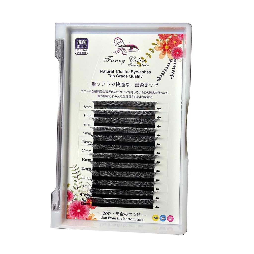 Lông mi nối dài bằng lông chồn tạo hình chữ Y 0.07mm nhiều kiểu dáng tùy chọnY Type Eyelashes Extension love braided YY shape Mink Eyelashes Natural Black Curve  C D DD 0.07mm Tiny Y type eyelashes extension make up