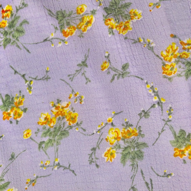 Kimono Tím Hoa Vàng Chùm [KN505] | BigBuy360 - bigbuy360.vn