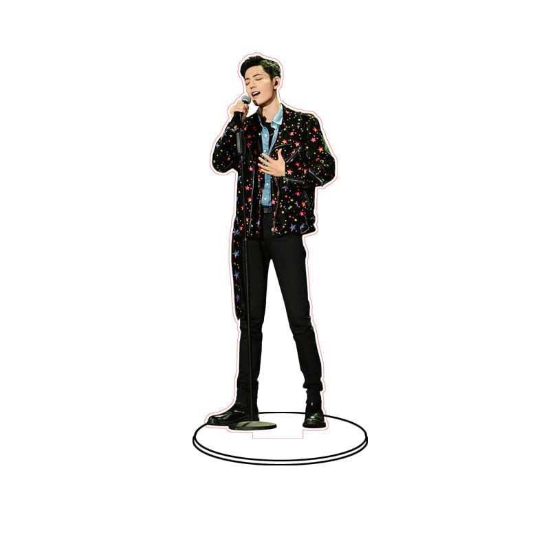 [ORD] STANDEE TIÊU CHIẾN TRẦN TÌNH LỆNH - MÔ HÌNH TIÊU CHIẾN BẰNG NHỰA CAO 15CM