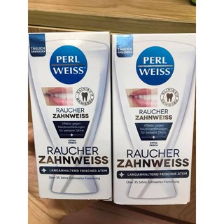 Kem đánh răng làm trắng răng Perl Weiss 50ml {Germany Authentic}