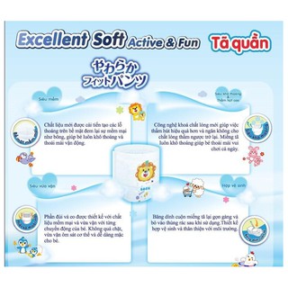 Tã Dán Goon Slim L50 Miếng (9-14kg) cắt tem