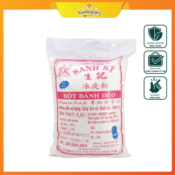 Bột bánh dẻo trung thu đặc biệt - Vaobep365