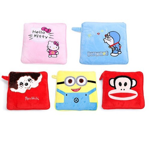 gối mền 2 trong 1 kitty - gối 2 trong 1 hello kitty