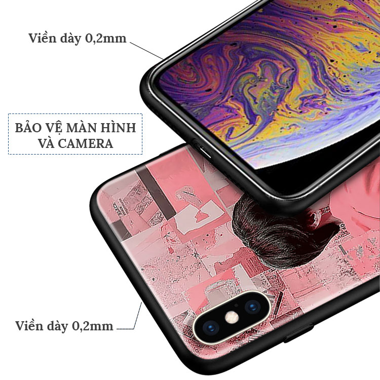 Ốp Lưng Kính Iphone In Hình BTS JIN MAP OF THE SOUL PERSONA CONCEPT  KIRABRANDS Cho Iphone 5 - 12 Promax