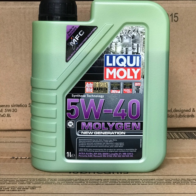 Nhớt Xe Ga Cao Cấp LIQUI MOLY Molygen 5W40