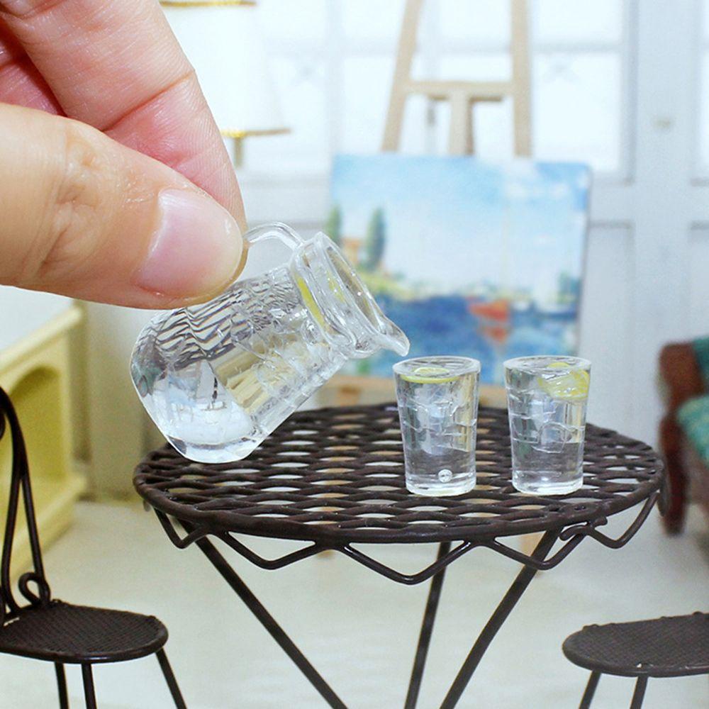 1 Bộ Đồ Chơi Uống Nước Chanh Trang Trí Nhà Búp Bê