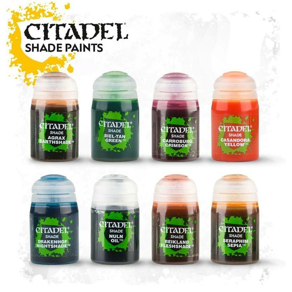 Sơn mô hình Citadel Shade color paint các màu