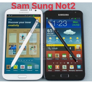 Điện thoại Samsung Galaxy Note 2 Hàng Nhập Khẩu hỗ trợ Wifi và 3G nghe gọi rõ ràng - điện thoại cũ giá rẻ
