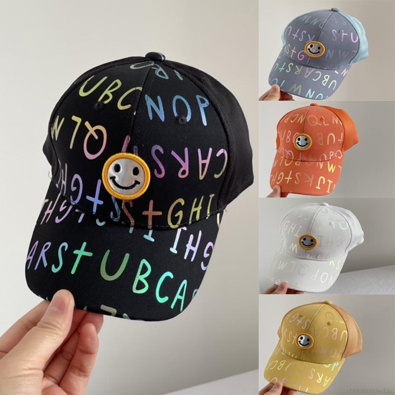 Mũ lưỡi trai phối lưới thời trang mùa hè cho bé