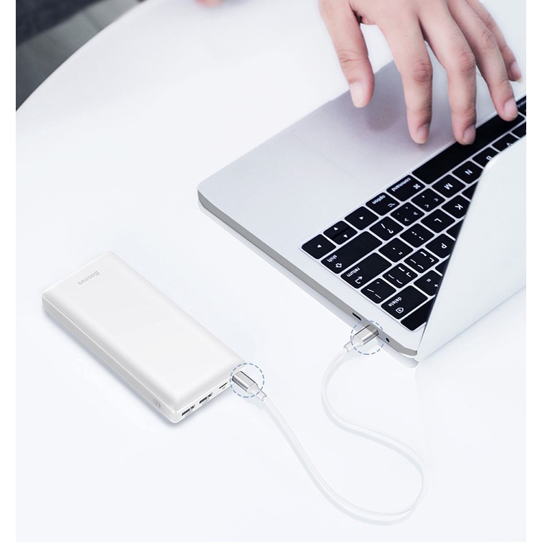 Pin Sạc Dự Phòng Baseus X30 Chính Hãng 30000mAh cho Smartphone/ Tablet/ Macbook, Pin Dự Phòng Sạc Nhanh