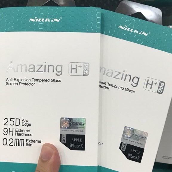 KÍNH H+ PRO NILLKIN CHÍNH HÃNG IPHONE X