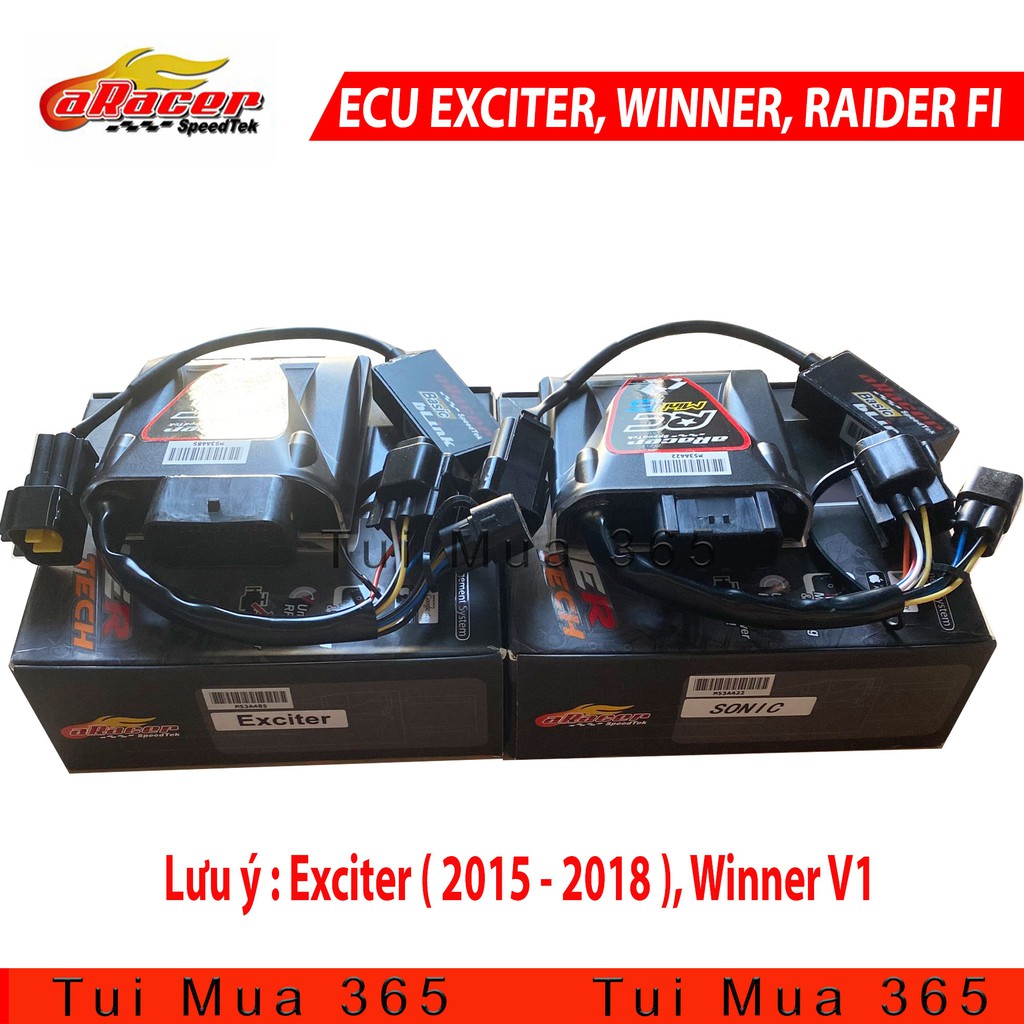 ECU ARACER MINI 5 Blutooth Cconection Tuning cho EXCITER 150, WINNER, SONIC, RAIDER Fi