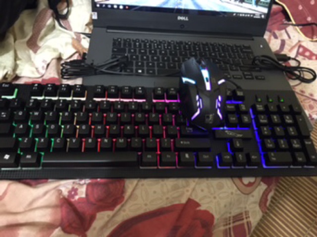 Bộ BÀN PHÍM giả cơ và CHUỘT G20 SUPER PRO NEW 2019 CHUYÊN GAME ĐÈN LED 7 MÀU DƯỚI PHÍM SIÊU ĐẸP