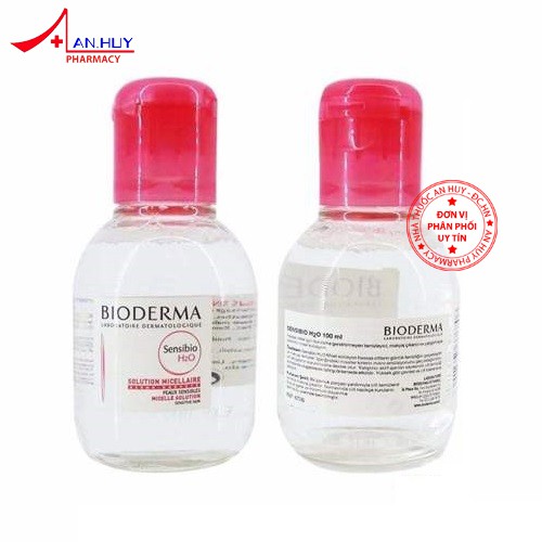 Nước tẩy trang hồng BIODERMA Sensibio H2O 100ml - 500ml
