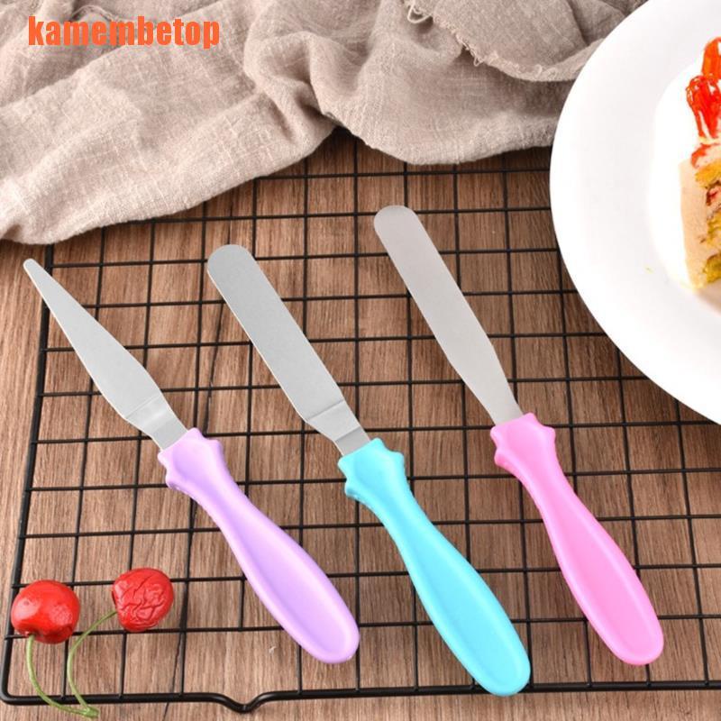 Bộ 3 Muỗng Nhỏ Bằng Thép Không Gỉ Chuyên Dụng Cho Làm Bánh Kem