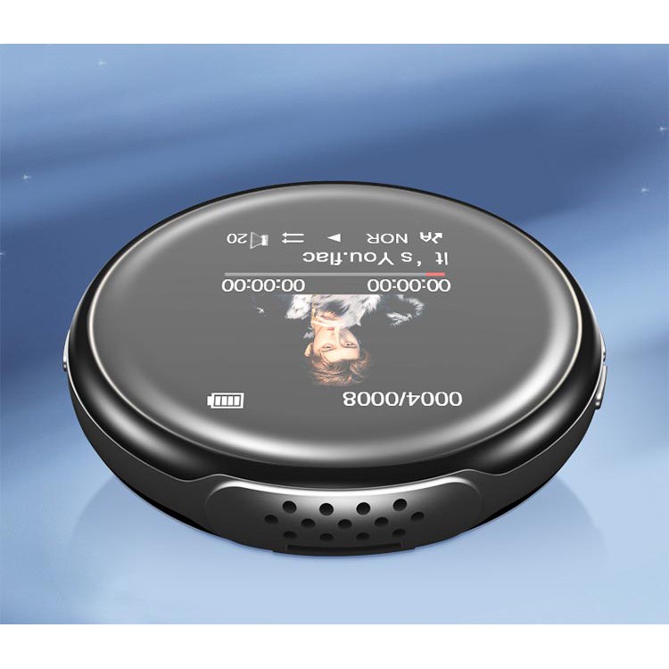 Máy Nghe Nhạc đeo cổ, treo xe Bluetooth MP3 Ruizu M1 Bộ Nhớ Trong 8GB