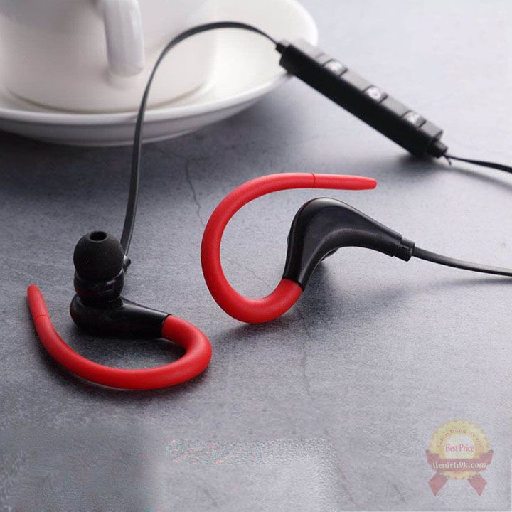 Tai nghe in-ear Bluetooth thể thao vòng cổ BT1PRO cao cấp loa 2.1 âm thanh trầm sáng rõ BT-1 kèm mic Fullbox LG F776SP2