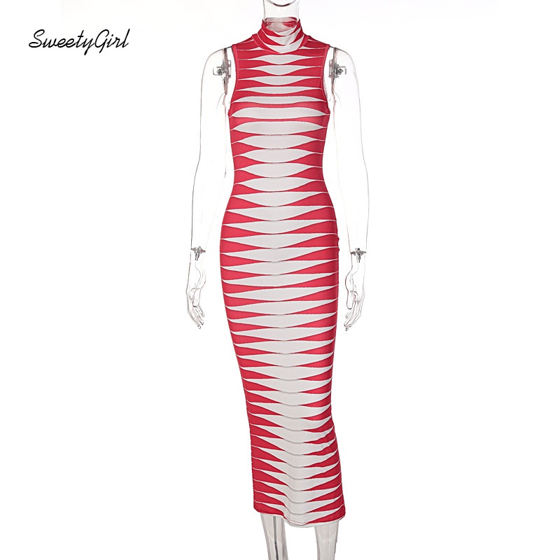 Đầm Maxi Nữ In Họa Tiết Ngọt Ngào 2022