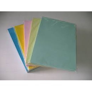 Giấy bìa màu Thái Lan A4 xấp 100 tờ